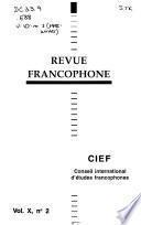 Revue francophone