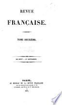 Revue franc̈aise