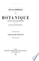 Revue générale de botanique