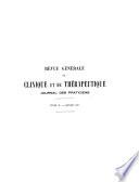 Revue générale de clinique et de thérapeutique