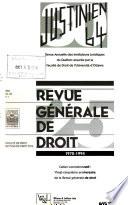 Revue générale de droit
