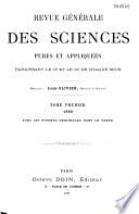 Revue générale des sciences pures et appliquées