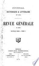 Revue générale
