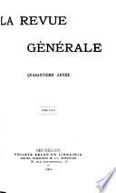 Revue générale
