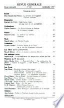 Revue générale