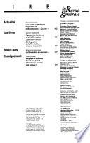 Revue générale