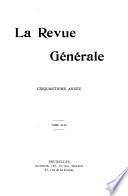 Revue générale