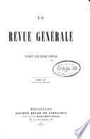Revue générale