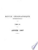 Revue géographique internationale ...