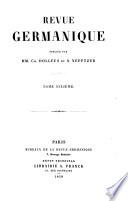 Revue germanique