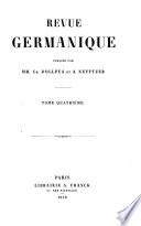 Revue germanique