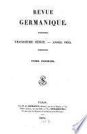 Revue germanique