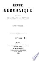 Revue germanique