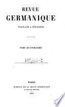 Revue germanique