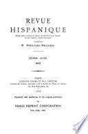 Revue hispanique