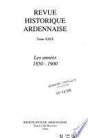 Revue historique ardennaise