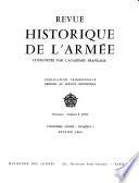 Revue historique de l'armée
