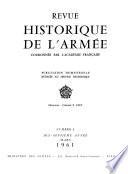 Revue historique de l'armée