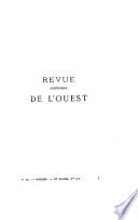 Revue historique de l'Ouest