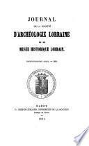Revue historique de la Lorraine
