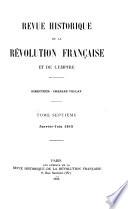 Revue historique de la Révolution française