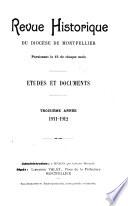 Revue historique du diocèse de Montpellier