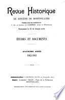 Revue historique du diocèse de Montpellier