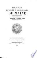 Revue historique et archéologique du Maine