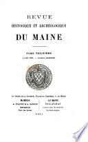 Revue Historique et Archeologique du Maine