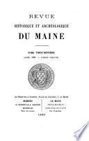 Revue Historique et Archeologique du Maine