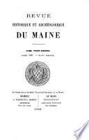Revue historique et archéologique du Maine