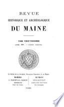 Revue Historique et Archeologique du Maine