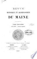 Revue historique et archéologique du Maine