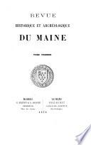 Revue historique et archéologique du Maine