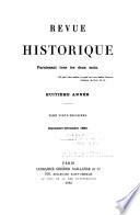 Revue historique