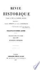 Revue historique