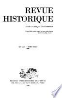 Revue historique
