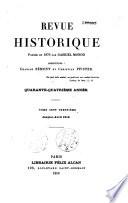 Revue historique