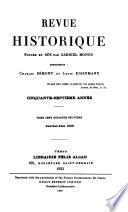 Revue historique