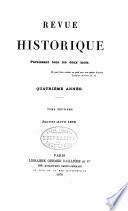 Revue historique