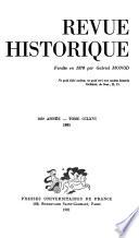 Revue historique