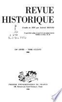 Revue historique