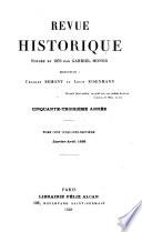 Revue historique
