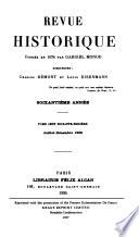 Revue historique