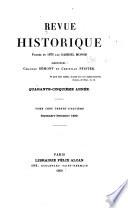 Revue historique