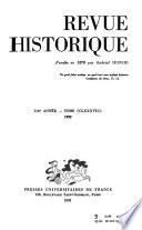 Revue historique