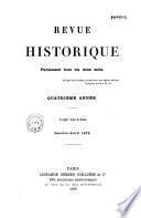 Revue historique