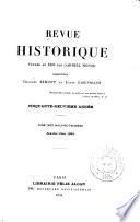 Revue historique