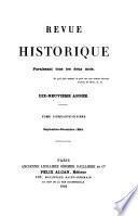 Revue historique