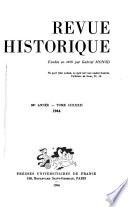 Revue historique